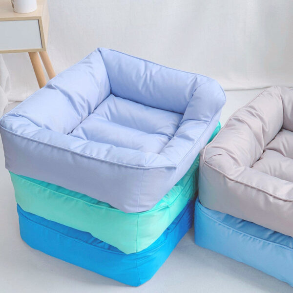 Waterproof Square Medium Cooling Dog & Cat Bed - Image 9