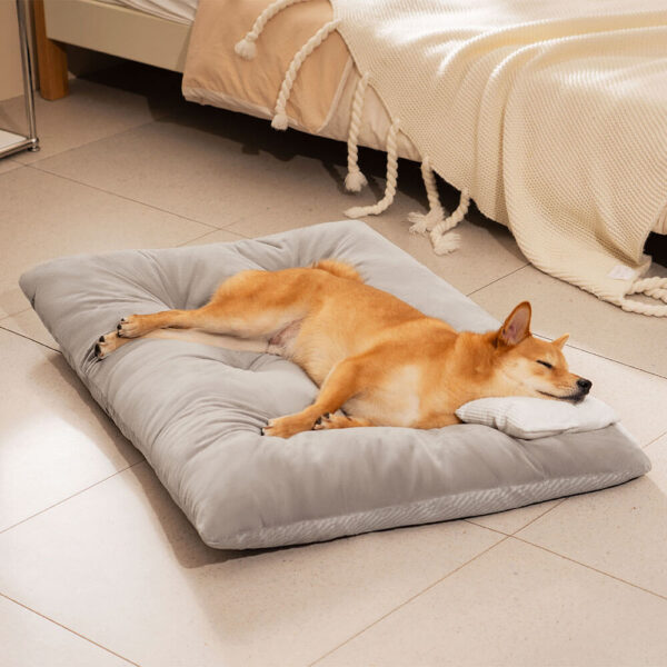 Dual-Sided Cozy Plush Calming Washable Dog Mats - Image 14