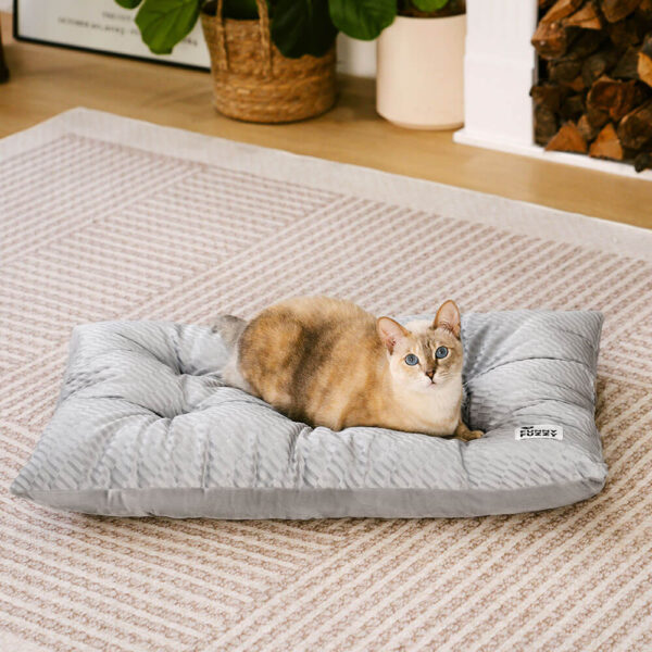 Dual-Sided Cozy Plush Calming Washable Dog Mats - Image 20