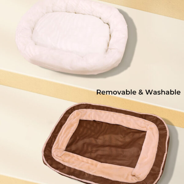Large Warm Deep Sleeping Bed Dog Bed - Image 5