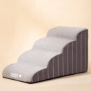 Plain Pattern Pet Climbing Ladder Removable Dog Stairs