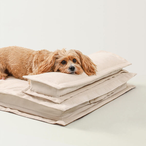 Anti-Anxiety with Sponge Support Deep Sleeping Dog Bed - Image 15