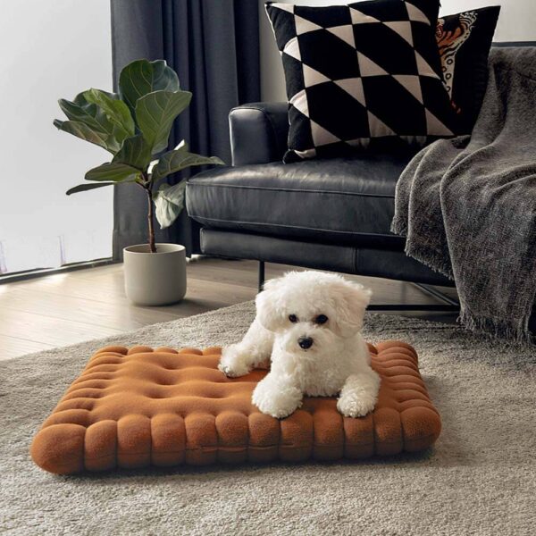 Biscuit Quilted Dog Bed - Image 2