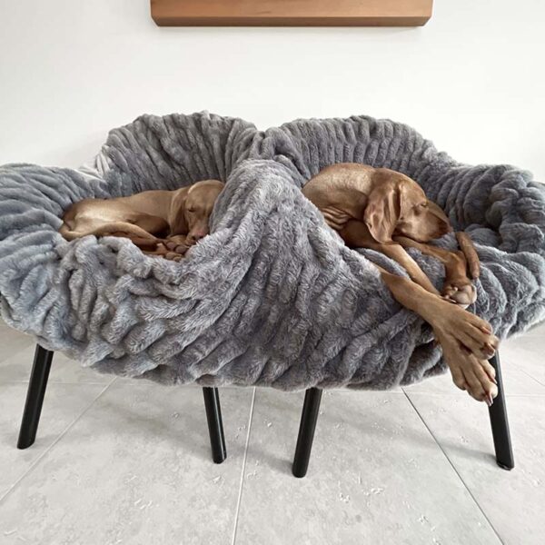 Super Soft Faux Fur & Velvet Luxury Pet Throw Blanket Human Blanket - Image 10